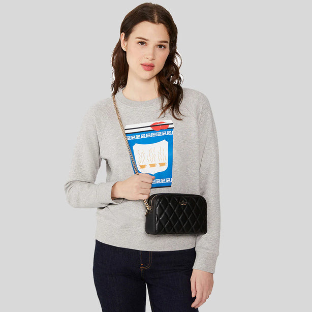 KATE SPADE Carey Mini Camera Bag Black RS-KG425