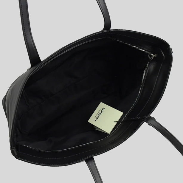 BURBERRY Nylon Tote Bag Black RS-80528651