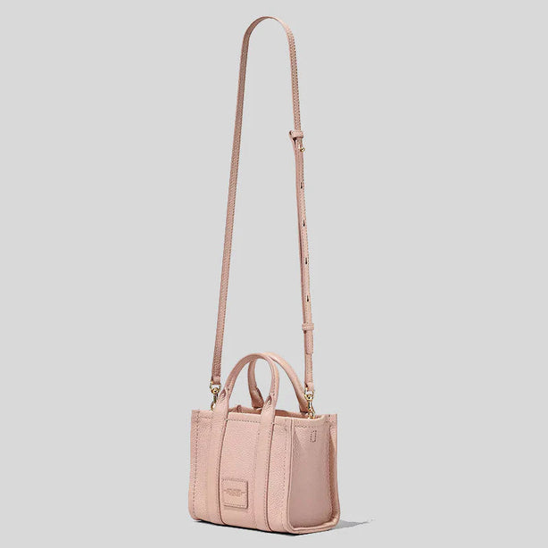 MARC JACOBS The Leather Mini Tote Bag Rose RS-H053L01RE22