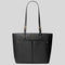 MICHAEL KORS Jet Set Medium Pocket Tote Bag Black RS-35F3GTVT8B
