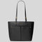 MICHAEL KORS Jet Set Medium Pocket Tote Bag Black RS-35F3GTVT8B