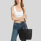 MICHAEL KORS Jet Set Medium Pocket Tote Bag Black RS-35F3GTVT8B