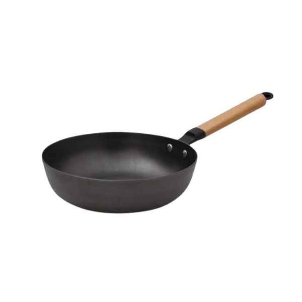La gourmet Nitrigan 28cm Cast Iron Pan For Deep Frying (Induction)