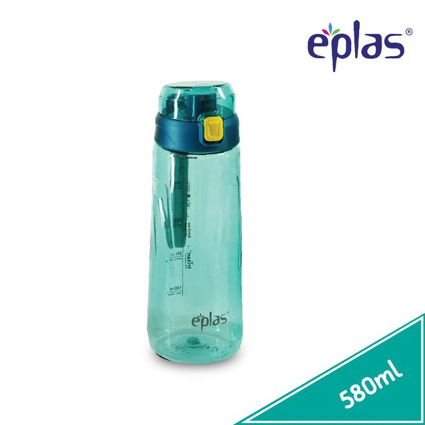 Eplas EGA 580ml Clear Sporty Bottle w/ Measurement Marks