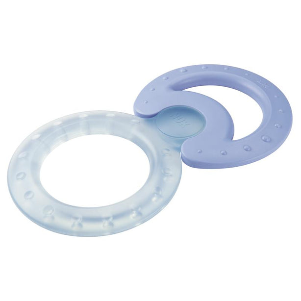 NUK Cooling Teether Ring Set - Blue