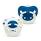 NUK Signature Night Silicone Soother Pacifier 2pcs - 0-18 months - Night Stars