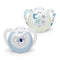 NUK Star Day & Night Silicone Soother Pacifier 2pcs/box - 0-6 months - Blue Koala