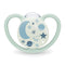 NUK Space Night Silicone Soother Pacifier 1pc/box - 18-36 months - Moon