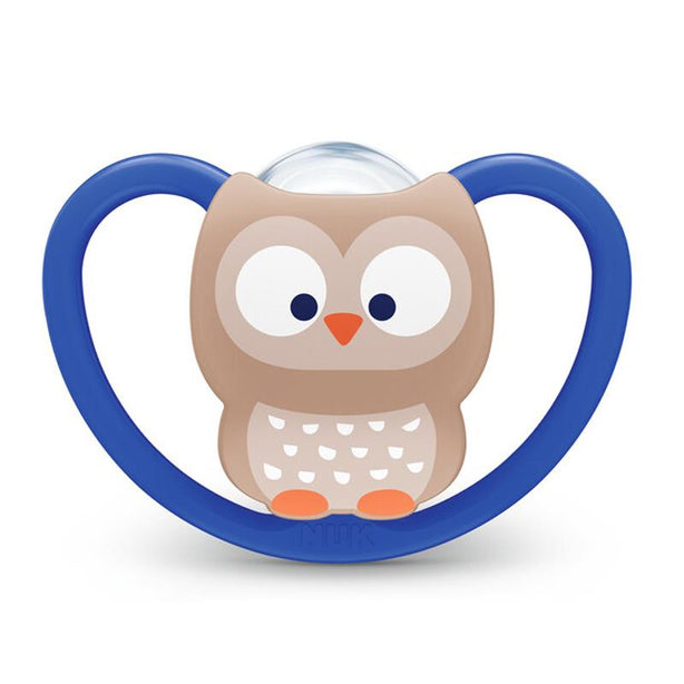 NUK Space Silicone Soother Pacifier 1pc/box - 6-18 months - Owl