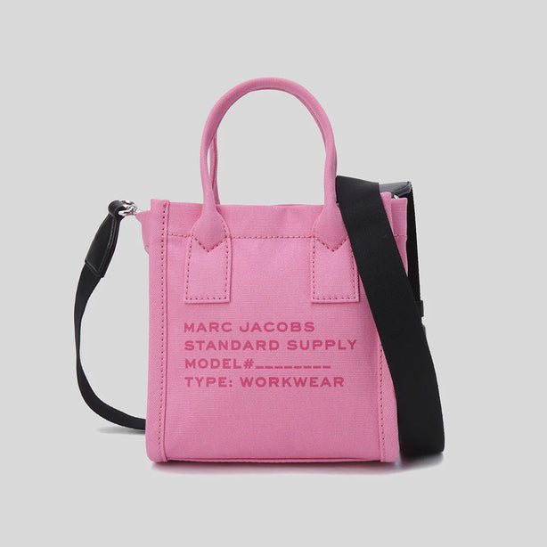 MARC JACOBS Canvas Standard Supply Small Tote Candy Pink RS-4S4HCR003H02