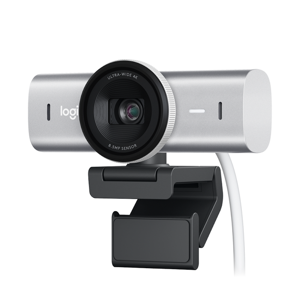 Logitech Mx Brio Ultra Hd 4K Webcam Pale Grey
