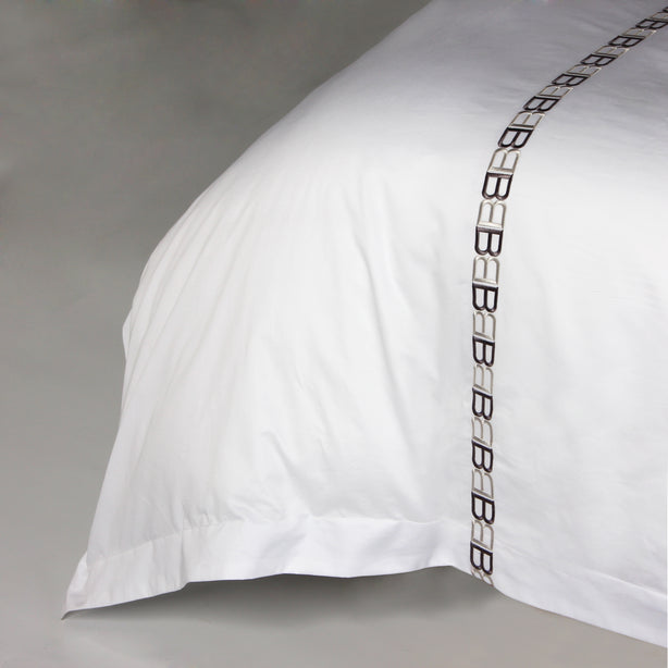 Bellami Monti 100% Egyptian Cotton 1200TC Bundle Set – White/Grey Dune