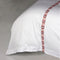 Bellami Monti 100% Egyptian Cotton 1200TC Bundle Set – White/Red Rose