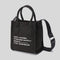 MARC JACOBS Canvas Standard Supply Small Tote Black RS-4S4HCR003H02