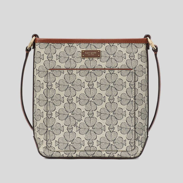KATE SPADE Spade Flower Small Swingpack Brown Multi RS-KI742