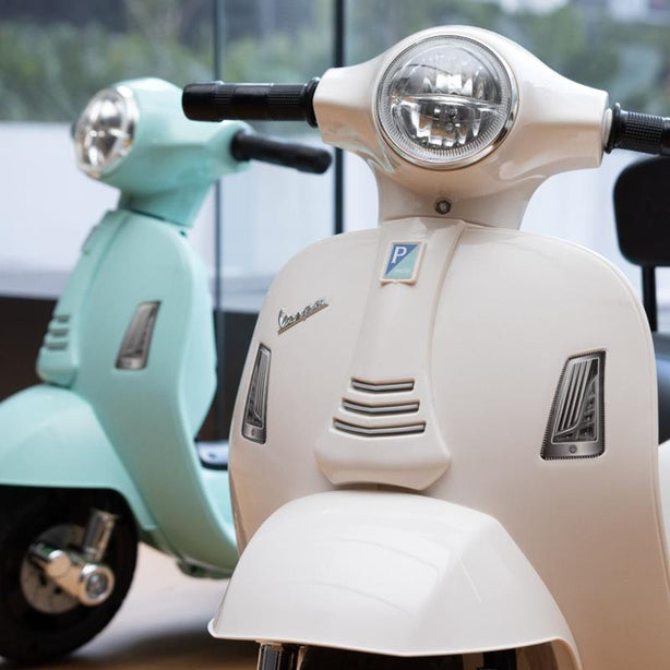 Vespa GTS Mini Electric Ride-On Kids Scooter