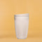 HUSKEE Cups 12oz with lid Natural