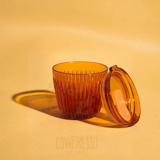 HUSKEE Cups 6oz with lid Amber