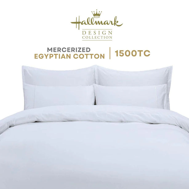 Mercerized Egyptian Cotton - White