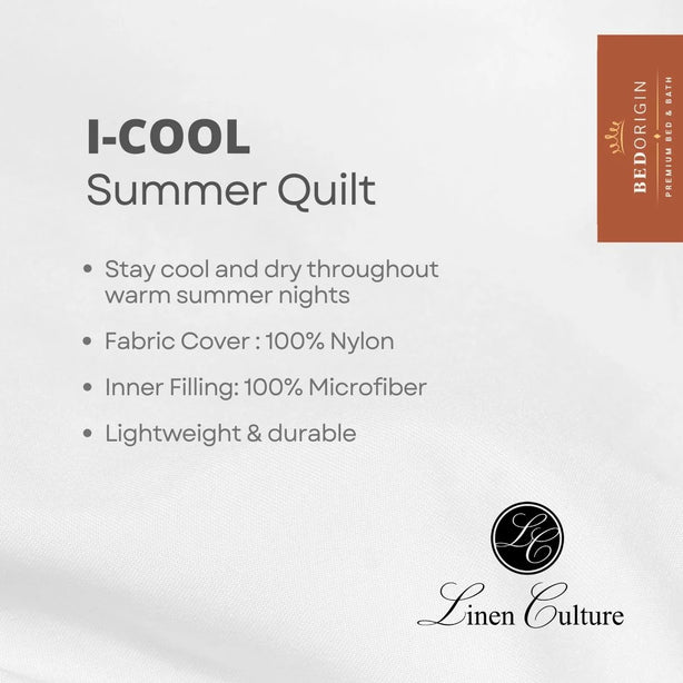 Cooling Summer Quilt – 100% Nylon Blanket
