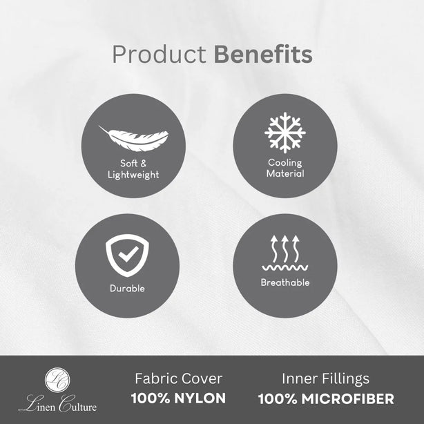 Cooling Summer Quilt – 100% Nylon Blanket