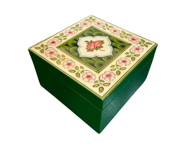 [Rare Bird Collection] Peranakan Floral Trinket Box