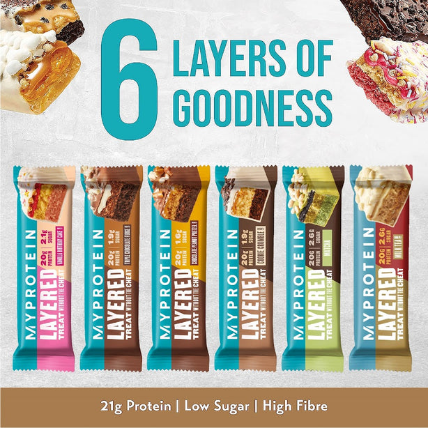 MyProtein Layered Protein Bar (Box Of 12)