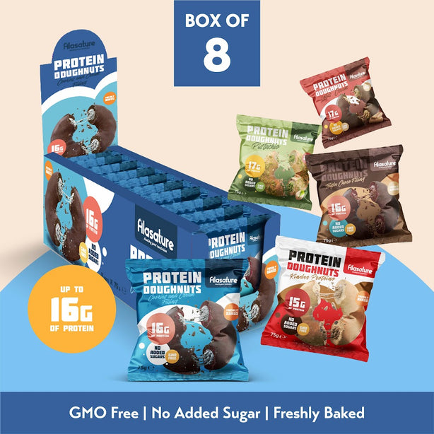 Alasature Protein Doughnuts (Box of 8)