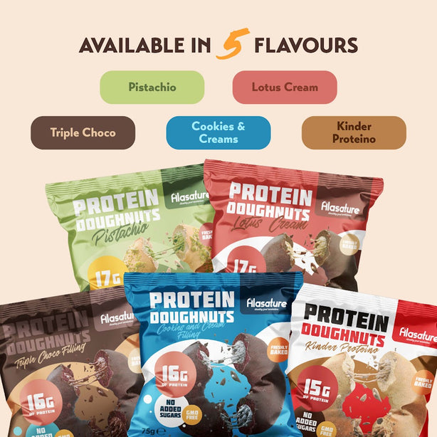 Alasature Protein Doughnuts (Box of 8)
