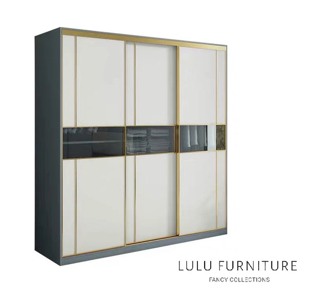 NINA Luxury Sliding Wardrobe with Locker