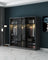 KLASY Designer Tempered Glass Sliding Wardrobe