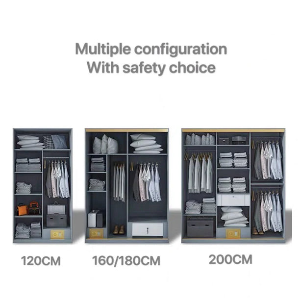 NINA Luxury Sliding Wardrobe with Locker