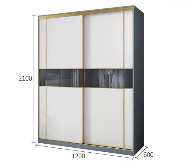 NINA Luxury Sliding Wardrobe with Locker