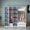 KLASS Tempered Glass Wardrobe