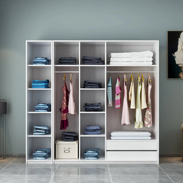 KLASS Tempered Glass Wardrobe