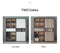 KLASS Tempered Glass Wardrobe