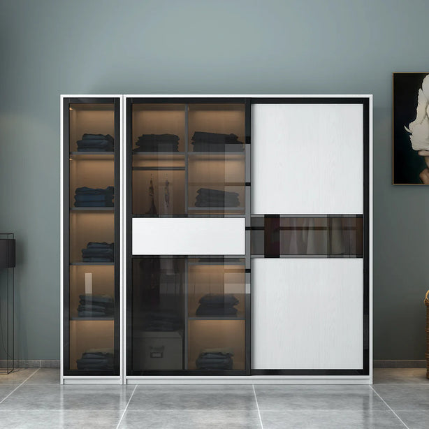 KLASS Tempered Glass Wardrobe