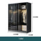 KLASY Designer Tempered Glass Sliding Wardrobe