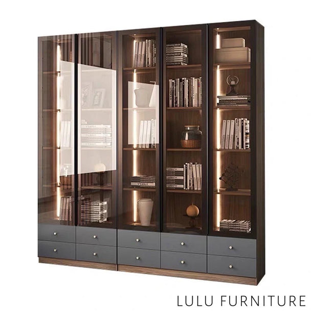 KLASY Bookshelf / Cabinet - Dark Grey