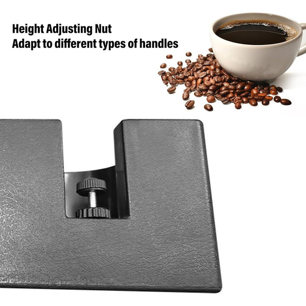 StitchesandTweed Coffee Filter Tamper Holder, Home Coffee Counter Tool