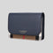 BURBERRY Hampshire House Check Crossbody Bag Ink Blue RS-8046317