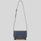 BURBERRY Hampshire House Check Crossbody Bag Ink Blue RS-8046317