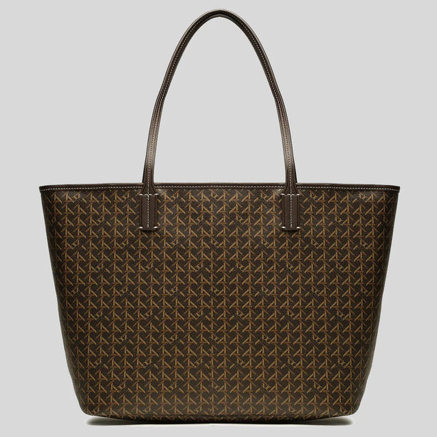 TORY BURCH Ever Ready Zip Tote Walnut RS-145634