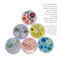 Jojomama Candy Series Coaster Set of 8