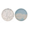 Jojomama Jesmo Marbelized 10cm rim Coaster Set of 2