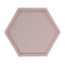 Jojomama Jesmo Marbelized Hexa Coaster Set of 2