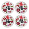 Jojomama FU|Prosperity Coaster - Set of 4