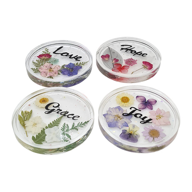 Jojomama Love, Joy, Peace & Hope Declare Series Coaster