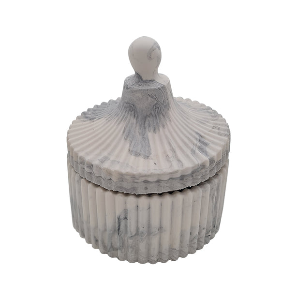 Jojomama Jesmo Fluted Jar with cover