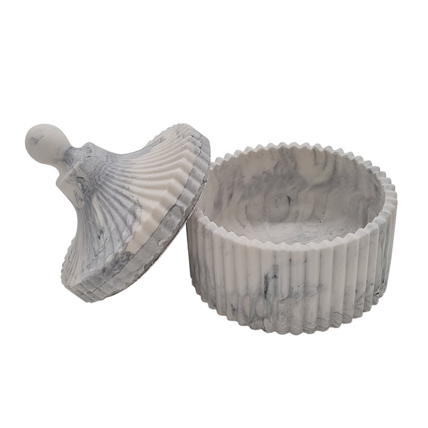 Jojomama Jesmo Fluted Jar with cover